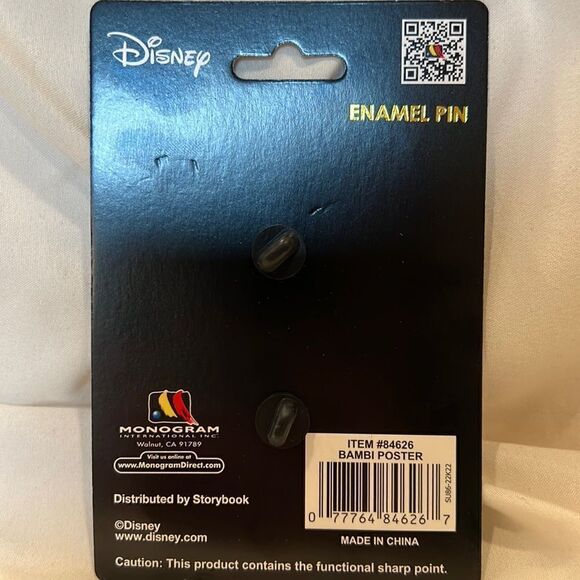 Disney Movie Poster Series Bambi Collectible Pin Limited Edition 300 NEW - Picture 4 of 5
